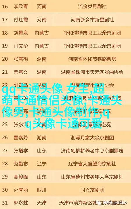 动漫情侣头像一男一女图片(共20张)